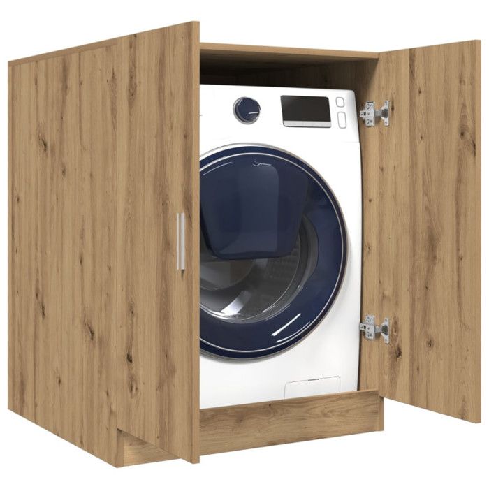 Furniture for Washing Machine Artisan Oak 70.5x71.5x91.5 Cm