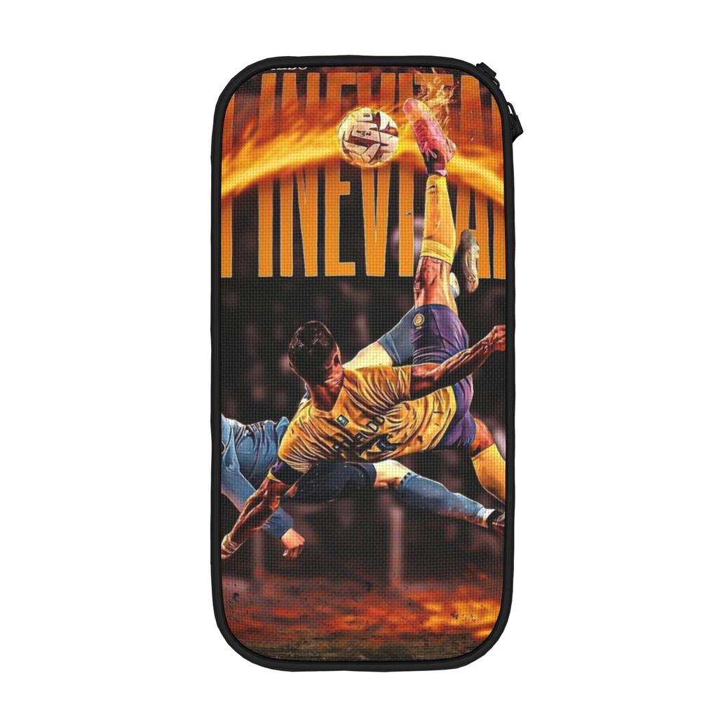 Lustiges Fußball-Federmäppchen Ronaldos Federmäppchen für Mädchen Jungen Große Kapazität Taschen Schulbedarf Geschenke Schreibwaren