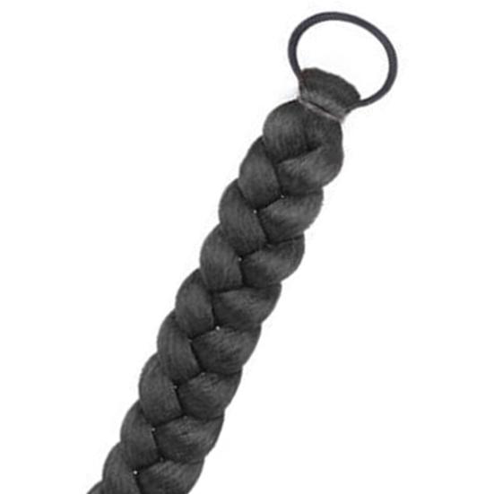 1 Paar Damen-Perücke, leicht zu temperierende Seide, natürliches Make-up, bequemes Werkzeug, hohe süße Doppel-Pferdeschwänze