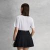 FILA Golf Series Simple Classic Retro Sports Comfortable Casual Polo Knit Short Sleeve Women tops Jade-White A11W625409FWT