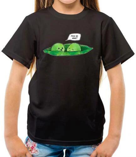 Peas Be Mine - Kids T-Shirt - Spoof - Joke - Pun - Punny - Cute - Funny - Gift 140