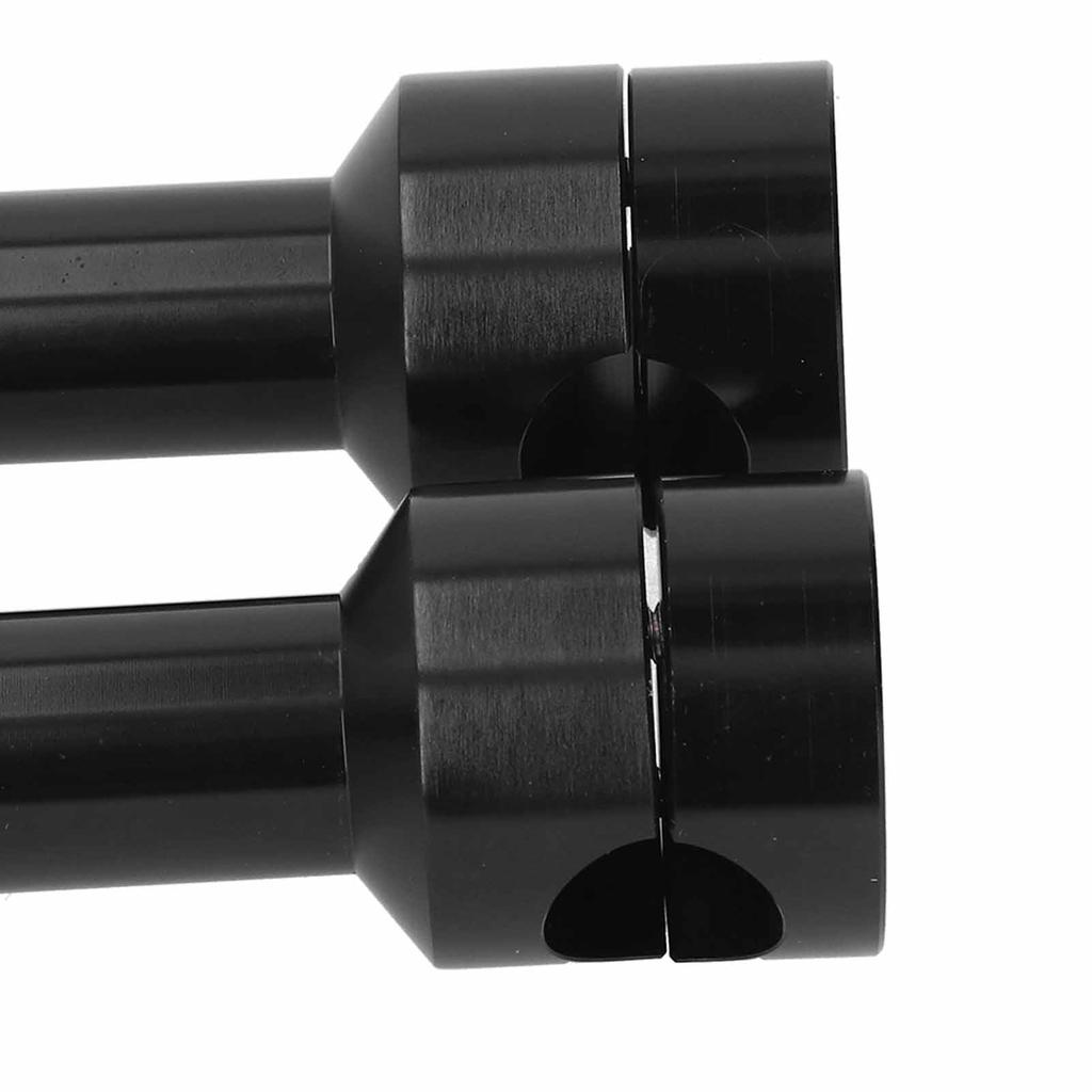 2pcs 25mm Handlebar Bar Risers Mount Clamp Adaptor Kit Aluminum Alloy Motorcycle Modification