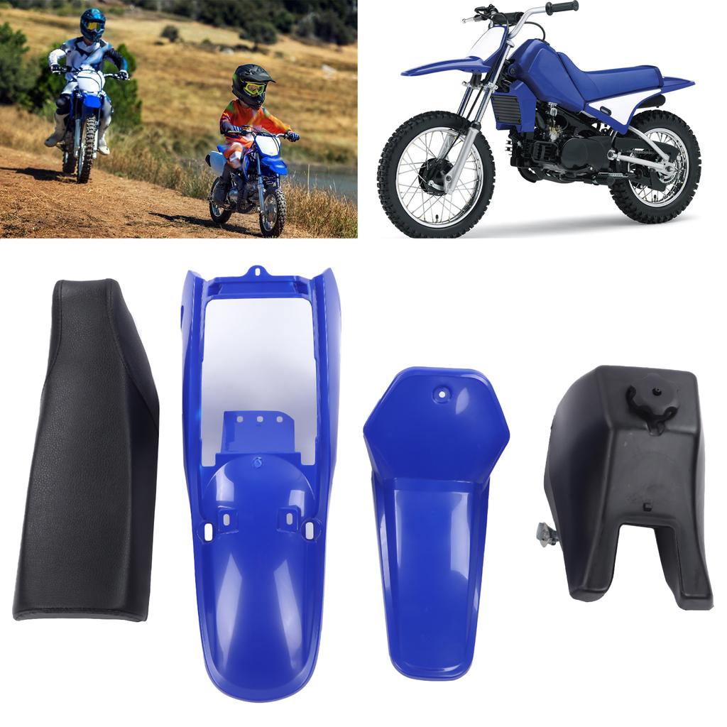 Front Rear Fenders Fuel Tank Complete Seat Kit Modification Accessory Fit for PW80