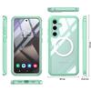 Tempered Glass Protector Case for Samsung galaxy A16 S24FE S24 Plus S23 Ultra A55 Transparent 360 Full Protective Clear TPU Case