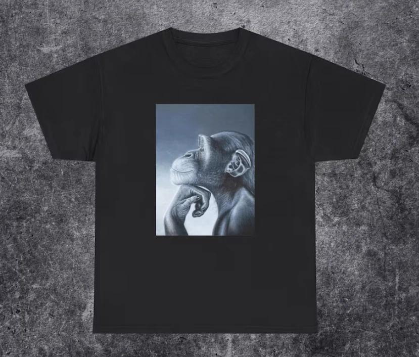 funny rage monkey meme Shirt, Monkey meme T-Shirt S