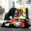 1pc Paw Paw10 Blanket, Gift, for Men and Women, Soft Blanket, Good for Sofa Bed Couch Travel, Lightweight Flannel Blanket