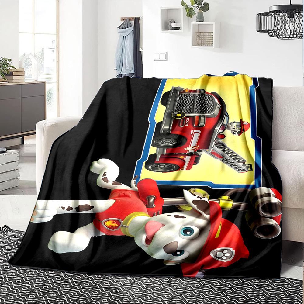 1pc Paw Paw10 Blanket, Gift, for Men and Women, Soft Blanket, Good for Sofa Bed Couch Travel, Lightweight Flannel Blanket