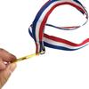 4.9cm Gold Medal Sports Rewards with Neck Ribbon Metal Winner Medals Competition Medals for Talent Show Party Race