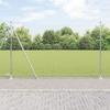 VidaXL Clôture en chaîne avec 7 poteaux flans 1,5x10 m en acier galvanisé 3351288