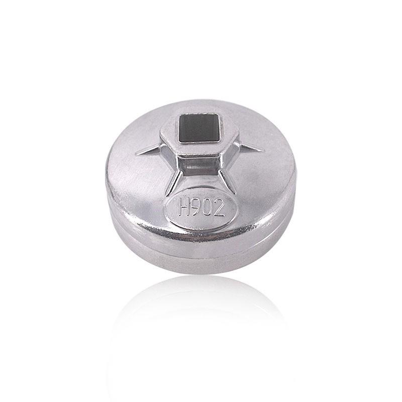 Cap-Type Oil Filter Removal Tool and Wrench