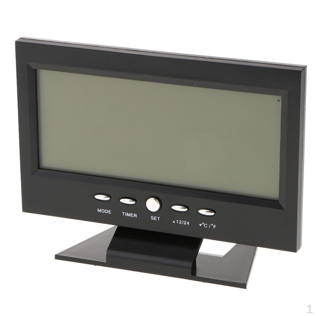 

Цифровой календарь с ЖК-дисплеем чёрный