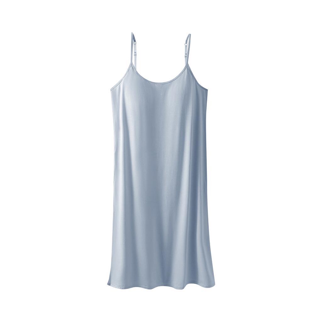 Women's Summer Dress Loose Beach Vacation Casual Deep V Neck Vest Dress Elegant Shirt Dress