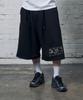 Peideu Pd 533 Pintuck Bermuda Shorts Black