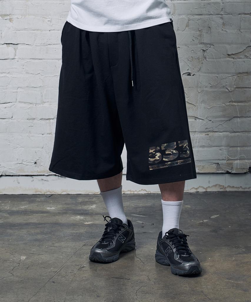 Peideu Pd 533 Pintuck Bermuda Shorts Black