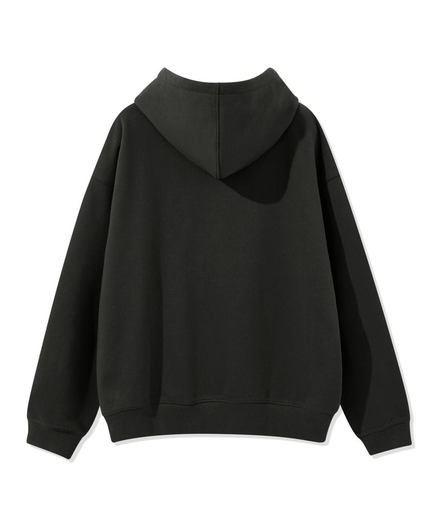 Flame Logo Hoodie Charcoal/Red