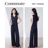 Women's Elegant Vest and Trousers Suit