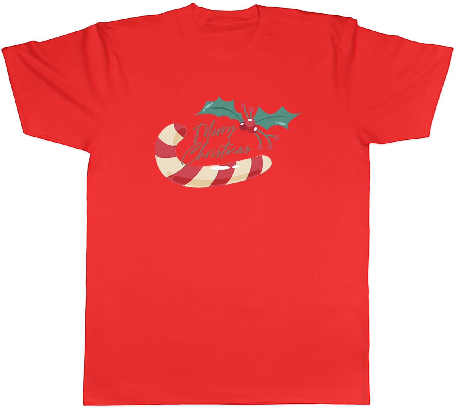 Merry Christmas Candy Cane Xmas Unisexs Unisex TShirt Tee Gift S