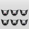 DOG1 ABS Car Badge Steering Wheel Sticker for Volkswagen VW RLINE POLO Golf MK4 Tiguan Passat MAGOTAN 4MOTION Jetta Touran
