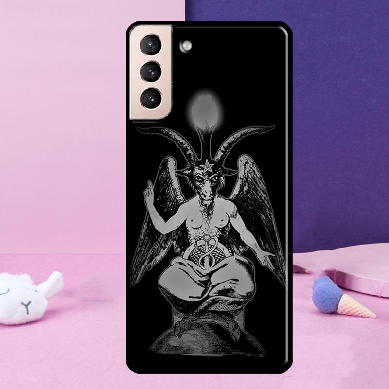 Gothic Witch Satan Case For Samsung Galaxy S23 S22 Ultra S21 S20 FE Note 10 20 Ultra S8 S9 S10 Plus Cover
