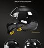 3C/Dot Certified Scorpion Retro Motorcycle Helmet - Warrior Design, All-Season Protection
