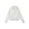 (WMNS) Loose Full-Zip French Terry Hoodie Asia Sizing 'Grey' Women's FN2420-051