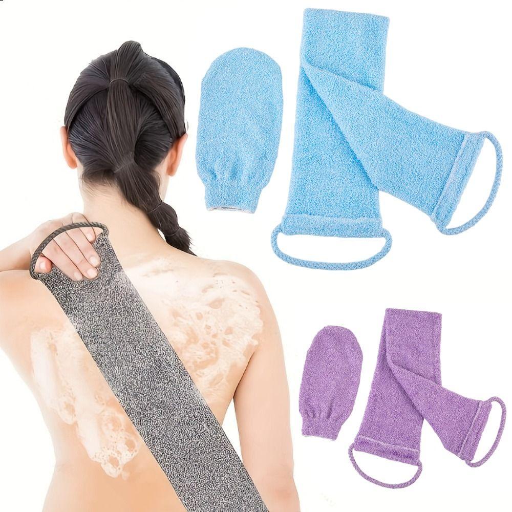 Cleaning Massage Bath Glove Reusable Scrubbing Towel Body Care Dead Skin Remover Back Care