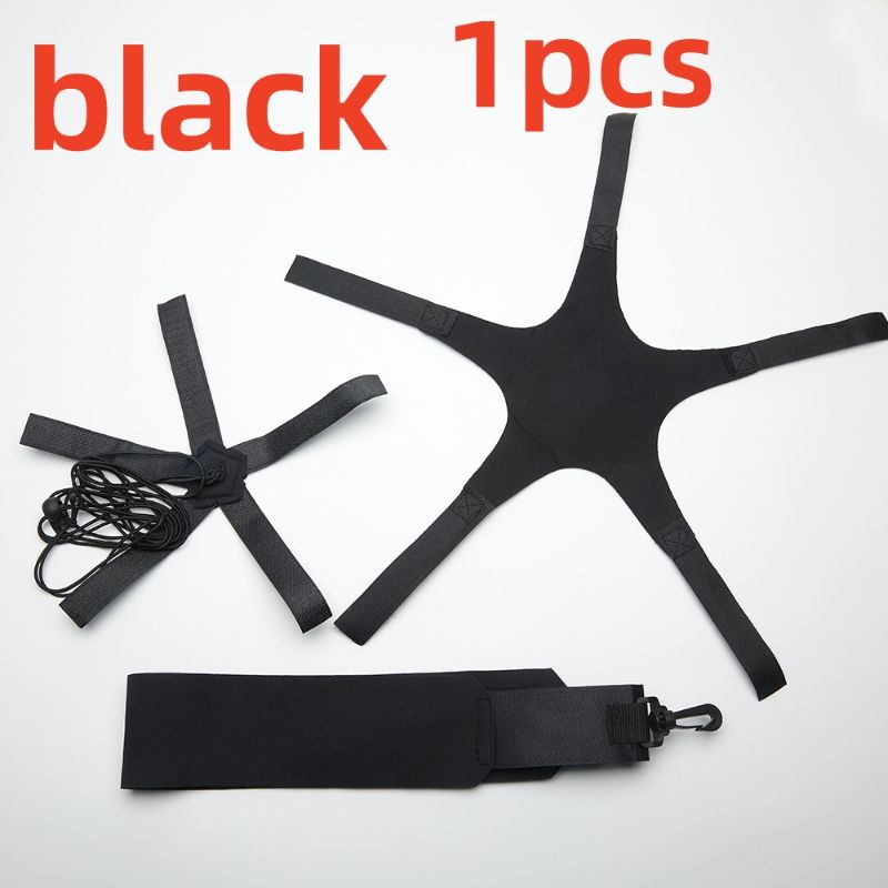 Football Kick Throw Solo Practice Adjustable Waist Belt Soccer Sphere Control Training Equipment Kids Training Elastic Belt