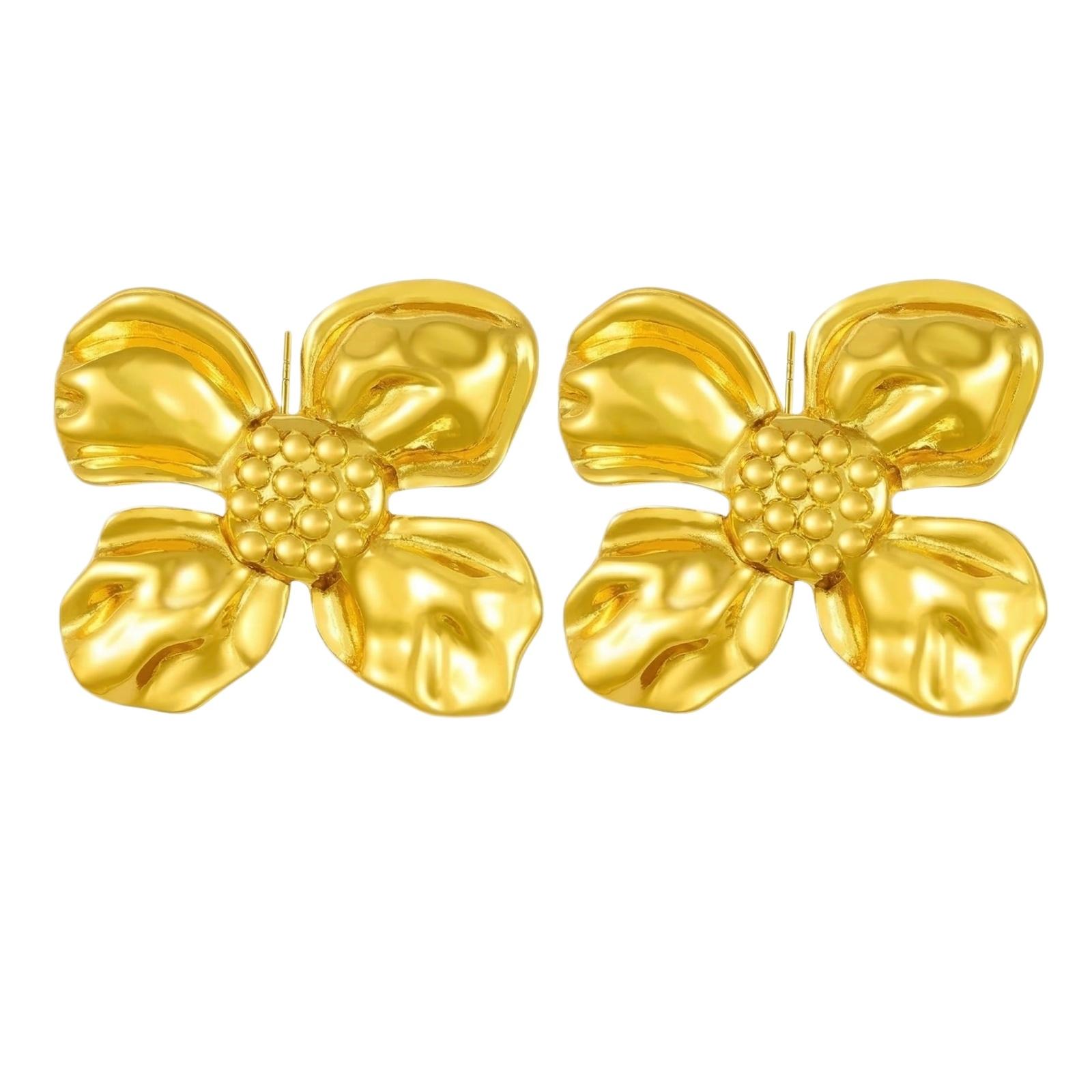 

Серьги из нержавеющей стали для женщин Винтажные Роскошные Стильные Титановые стальные украшения one size