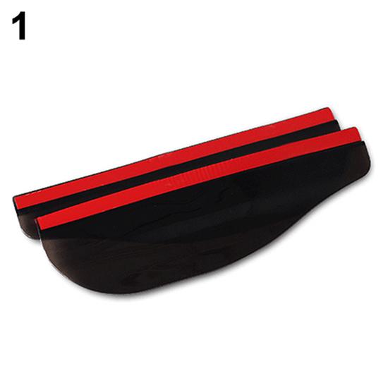 DYS Auto Shop Universal Rear View Side Mirror Rain Eyebrow Board Shade Shield Visor for Car