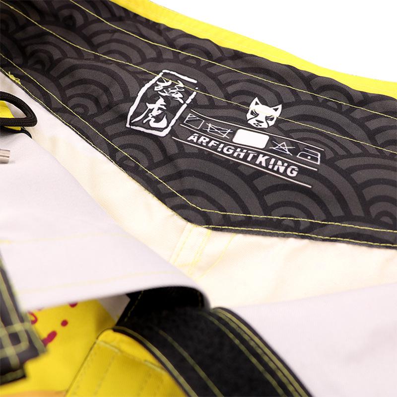 Quick-Dry MMA Training Shorts - Muay Thai, Kickboxing, Sanda, Customizable Venom Design