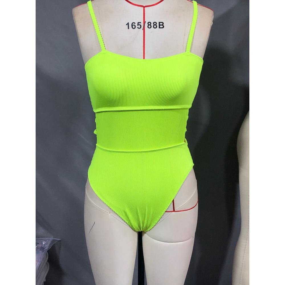 Evropské a americké sexy jednodílné bikiny dámské plavky