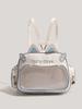Y2K Trendy Millennium Hot Girl Multifunctional Backpack - Stylish Single or Double Shoulder Bag with Cool Badges