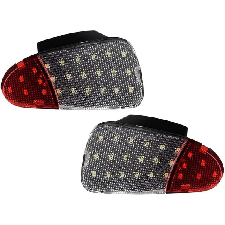 LED Interior Door Panel Courtesy Lamp, Interior Side Door Panel Light, Courtesy Reflector Lamp, Compatible with Ford F150 1997-2003, Compatible with