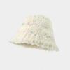 Winter Hat Women's Big Head Circumference Shows Face Small Bucket Hat Fleece Thermos Basin Hat Fashionable Versatile Bucket Hat
