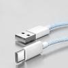 60W Fast Charging Braided Type-C Cable for Huawei & Apple Phones/Tablets