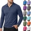 Herrfärg Långärmade Toppar Herr Casual Mode Långärmade Toppar