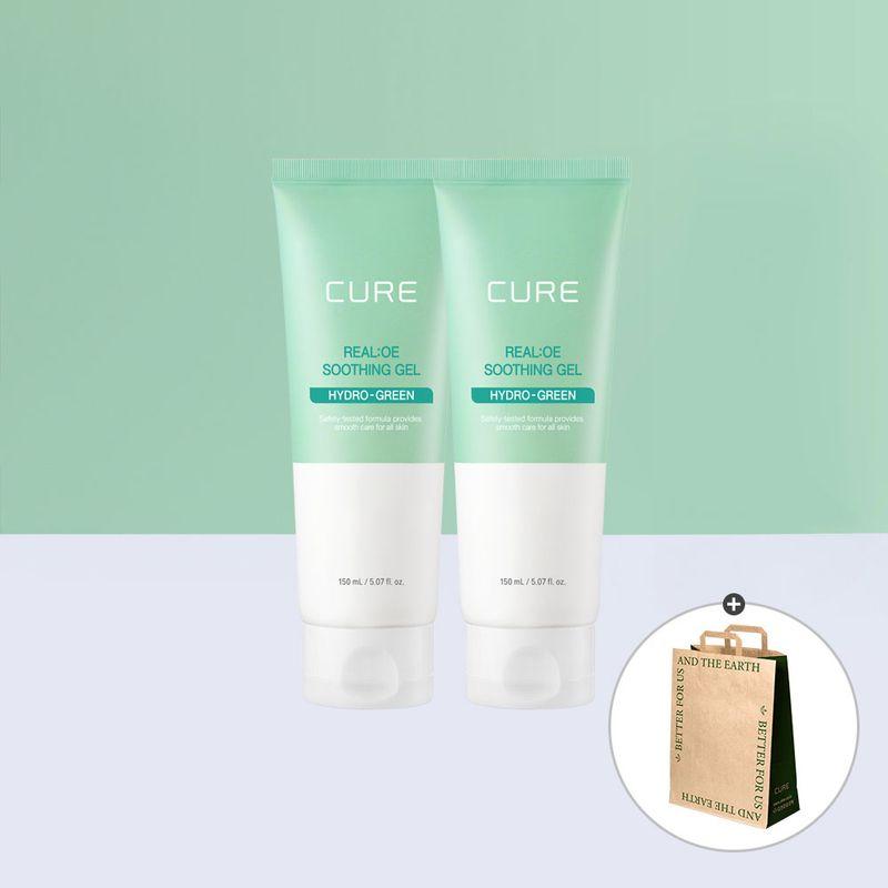Успокаивающий гель Cure Realoe 150 мл x 2