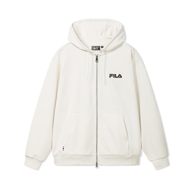 FILA Original Bear Casual Hoodie Jacket Unisex jackets F51U639502F-IV