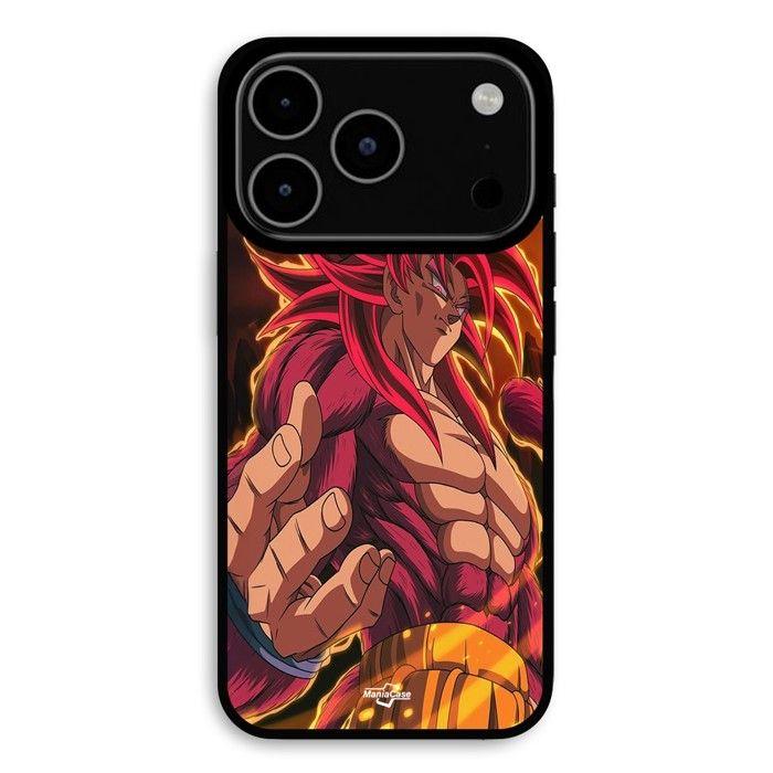 Hülle Für iPhone 17 Pro Max Dragon Ball DAIMA Goku Ultimate SSJ4 Maniacase schwarz