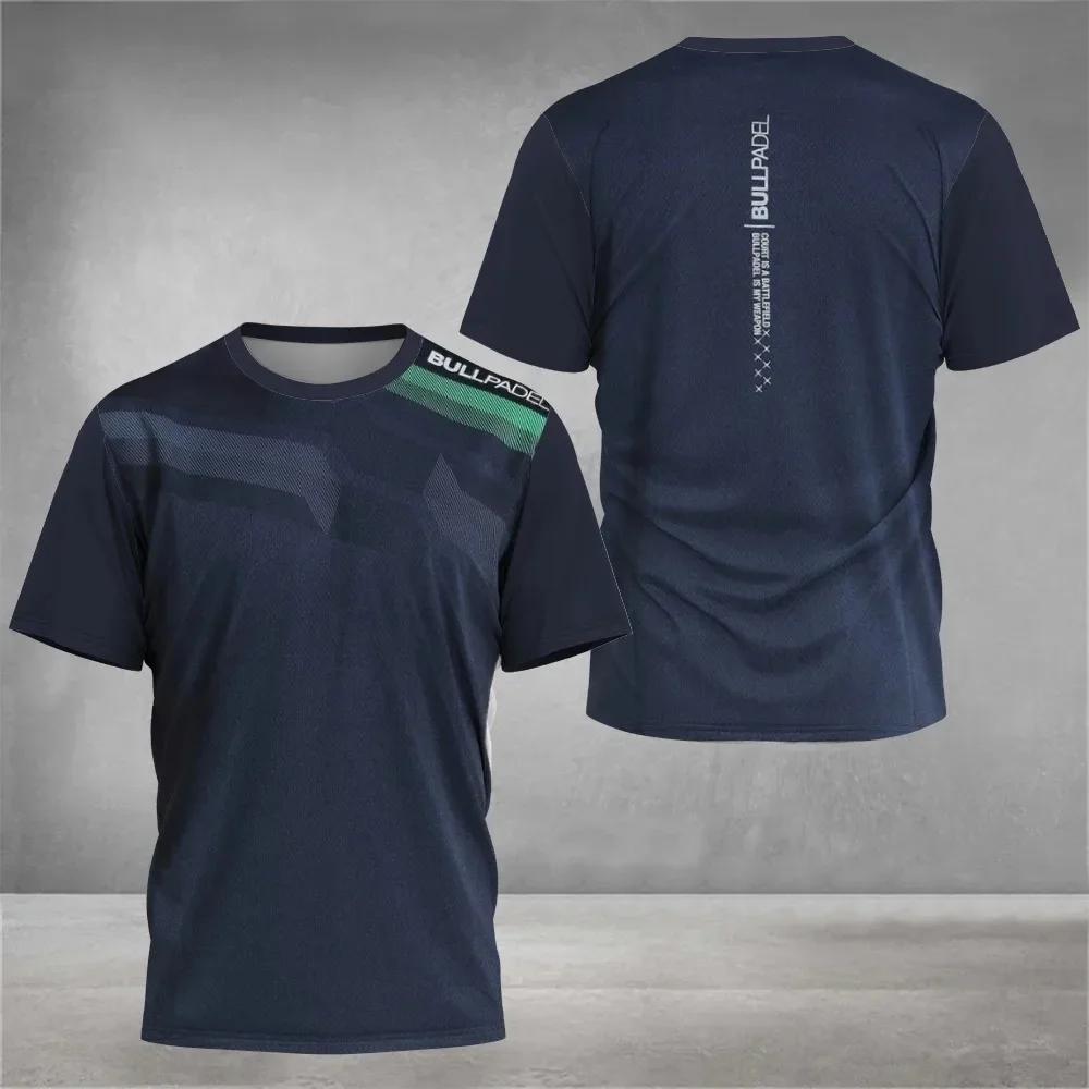 Cool Padel Breathable Fitness T-Shirt Summer Short Sleeve and Women's Top 3D Digital Printing Sports T-Shirts Tops