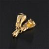 Hip Hop Paar Boxhandschuh Anhänger Goldfarbe Edelstahl Sport Fitness Halskette Für Frauen Männer Mode Cool Schmuck Geschenk