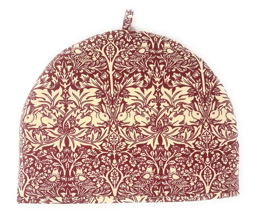 Morris Design Oxford Time Tea Cozy, Brother Rabbit, Red, TC220
