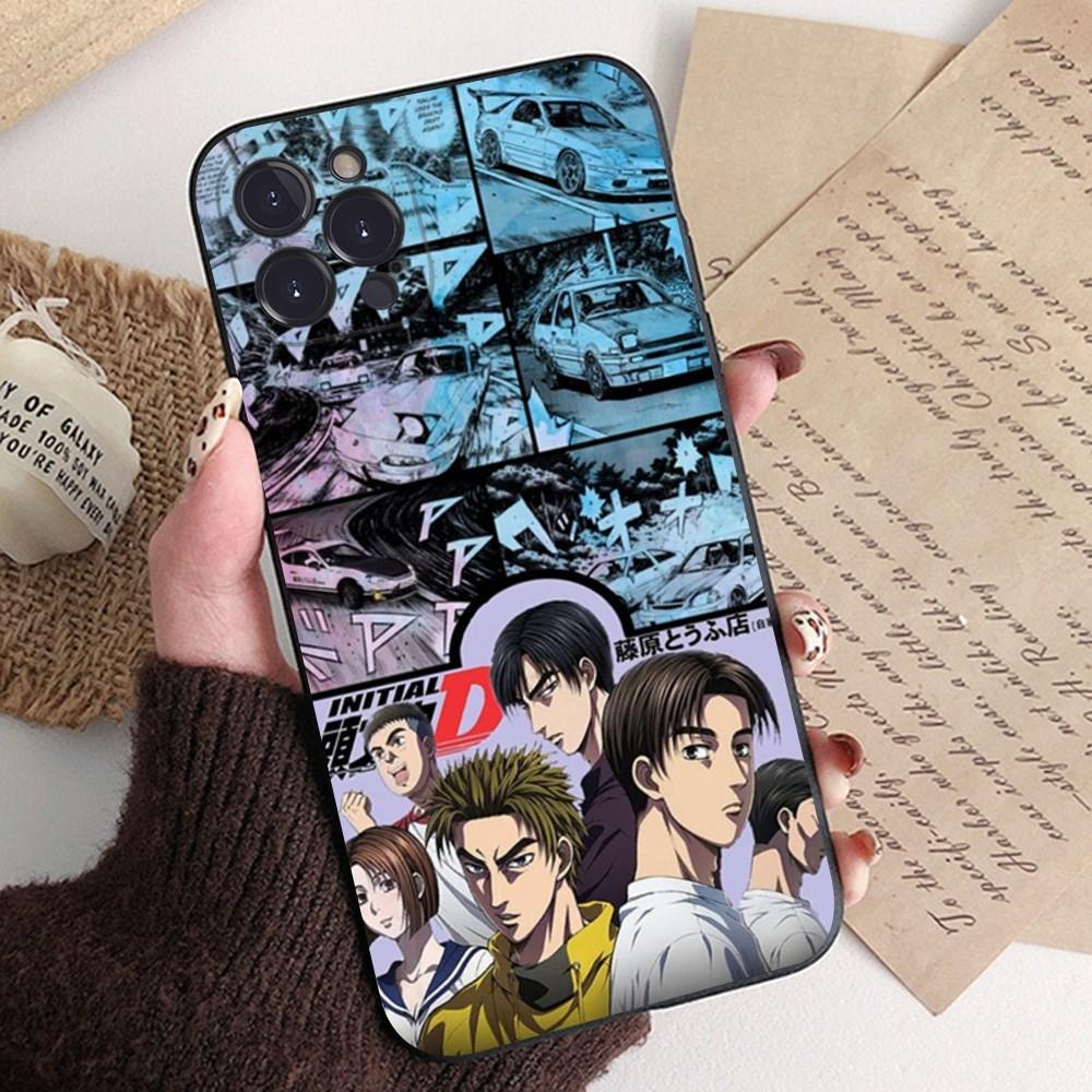 Anime Initial D AE86 Rücklicht Handyhülle Für iPhone 14 11 12 13 Mini Pro XS Max Hülle 6 7 8 Plus X XR SE 2020 Funda Schale