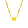 Shuibei 999 Pure Gold Ginkgo Leaf Buddha Necklace - Bestseller Jewelry Piece