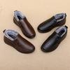 Winter old Beijing men's cotton shoes waterproof and non-slip middle and old dad shoes velvet warm casual elderly cotton boots