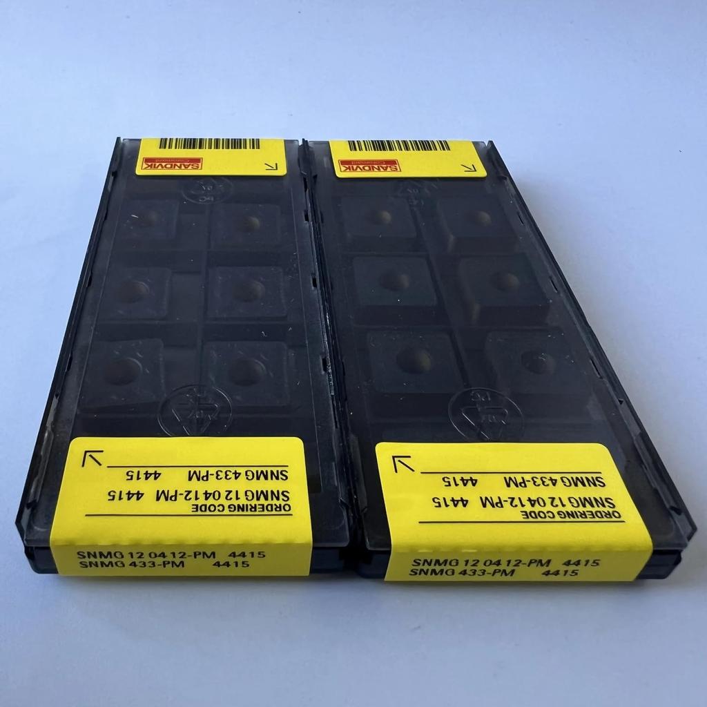 Original Sandvik / SNMG120412-PM 4415  / CNC lathe carbide blade 10 PCS