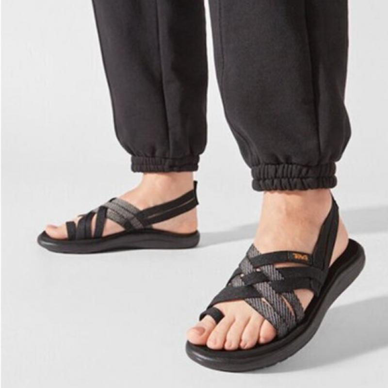 Teva Sandale cu bretele elastice și platformă pentru femei S Voya Stvf2619271 Hbk