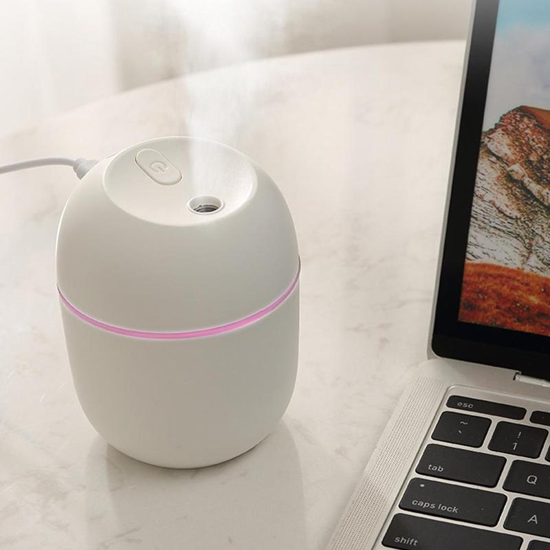 For Car Office Room LED Mini Humidifier Cute Essential Diffuser Oil USB T6I5 For Car Office Room LED Mini Humidifier Cute Essential Diffuser Oil USB T6I5