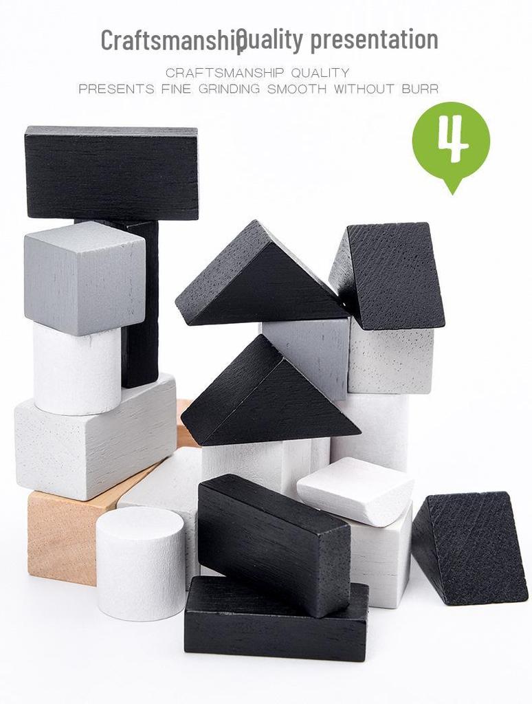 Portable Educational Travel Kit: Kindergarten Building Blocks & Magic Cube Puzzle Toy