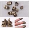 Adjustable Metal Thimble for Hand Sewing, Antique Bronze Finger Protector Ring - Embroidery Craft DIY Accessories